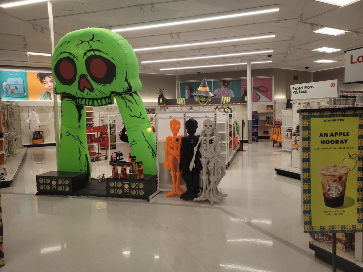 Halloween decorations in early September at Target