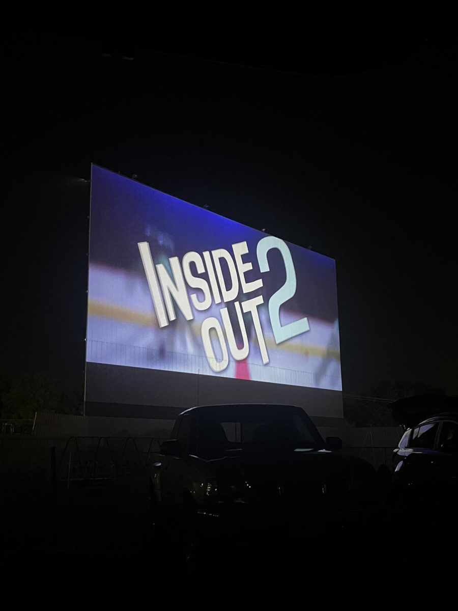 Inside Out 2 viewing at the Belleville Skyview Drive-In