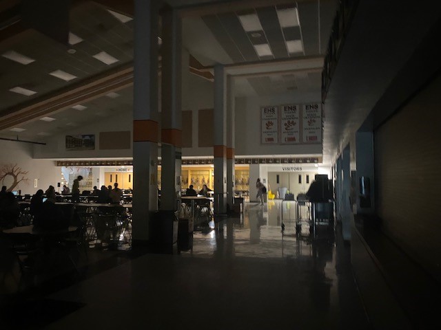 EHS during our second power outage of the year on Nov. 19