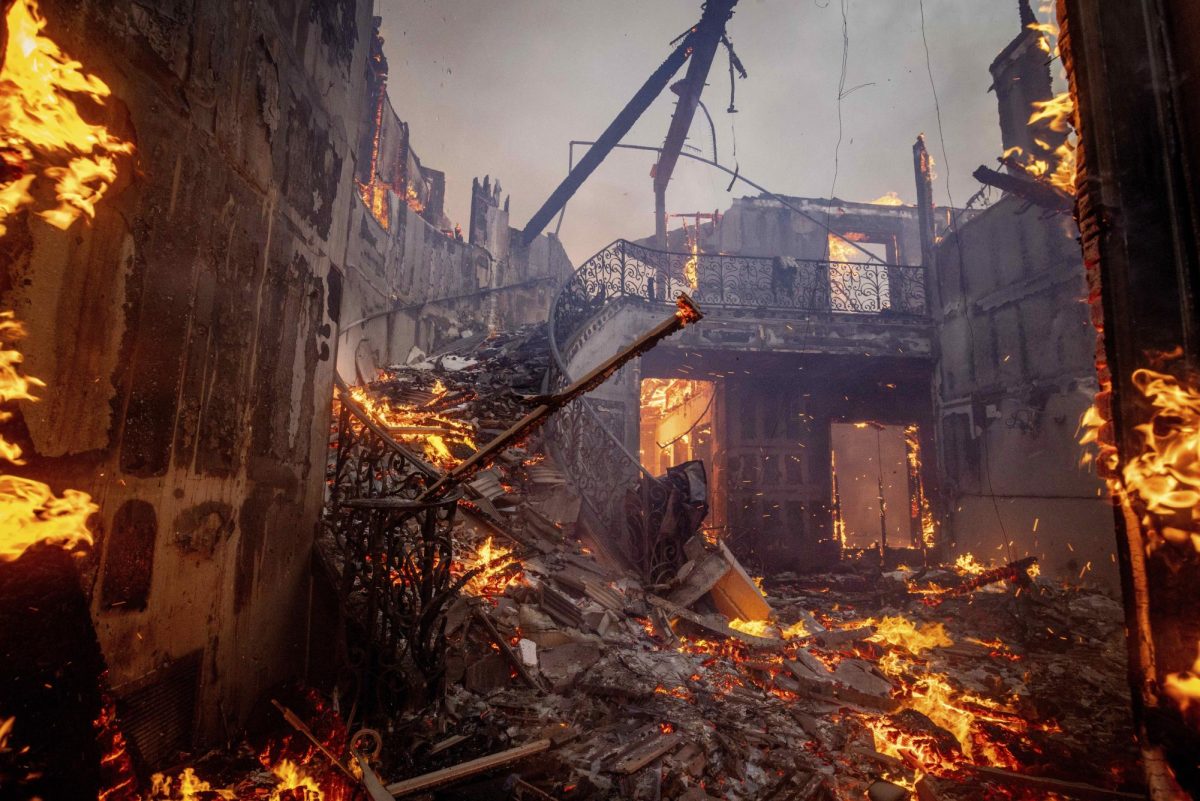 A Pacific Palisades residence consumed by the recent wildfire