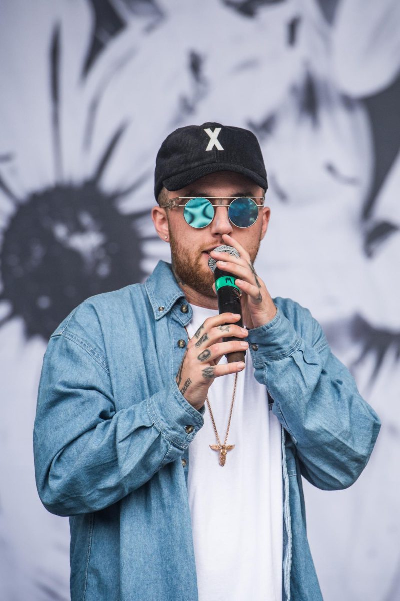 Mac Miller performs at the second day of Lollapalooza, 2016.